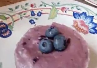 2020 Joint Third Place - Blueberry Cheesecake Porridge